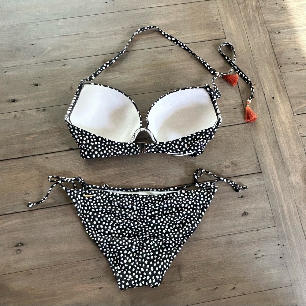 Victoria’s Secret Sexy Mix Pattern Bikini Set - size 34DD top and M bottom - Picture 2 of 13